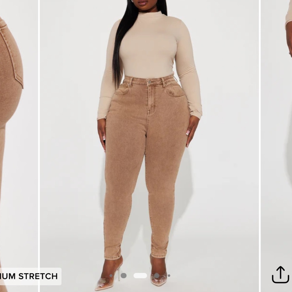 Fashion Nova Shape Up Sculpting Stretch Skinny Jeans